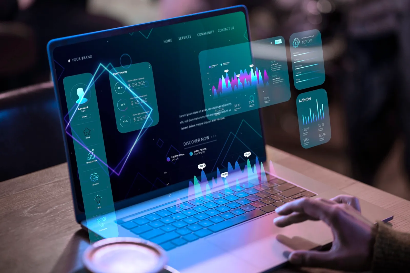 Diseño de arquitectura tecnológica y experiencia de usuario empresarial